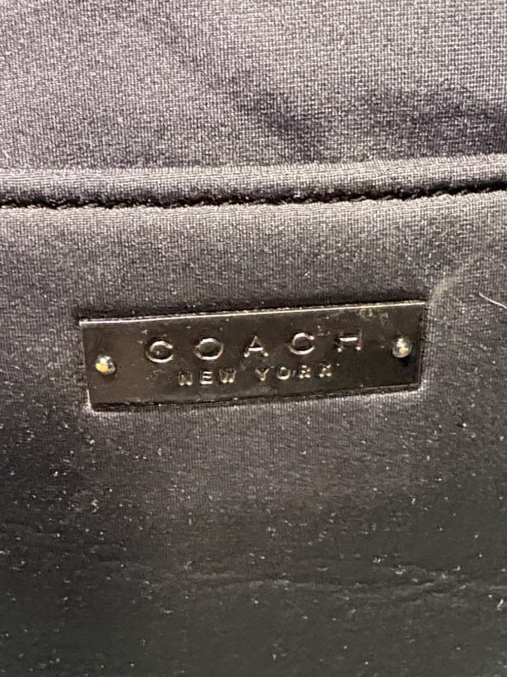 Vintage Coach Sonoma Black Bucket Bag 6004 - 1998 - Picture 2 of 11